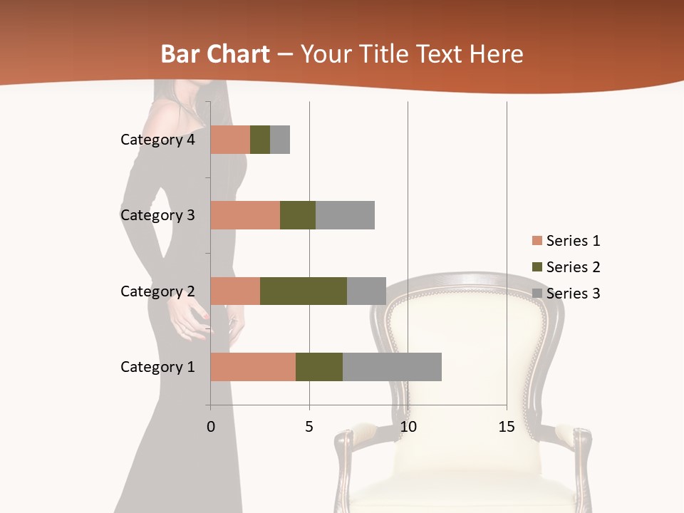Elegance Indoors Women PowerPoint Template