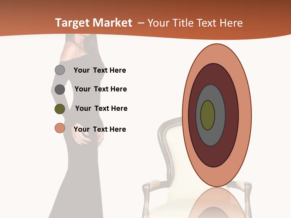 Elegance Indoors Women PowerPoint Template