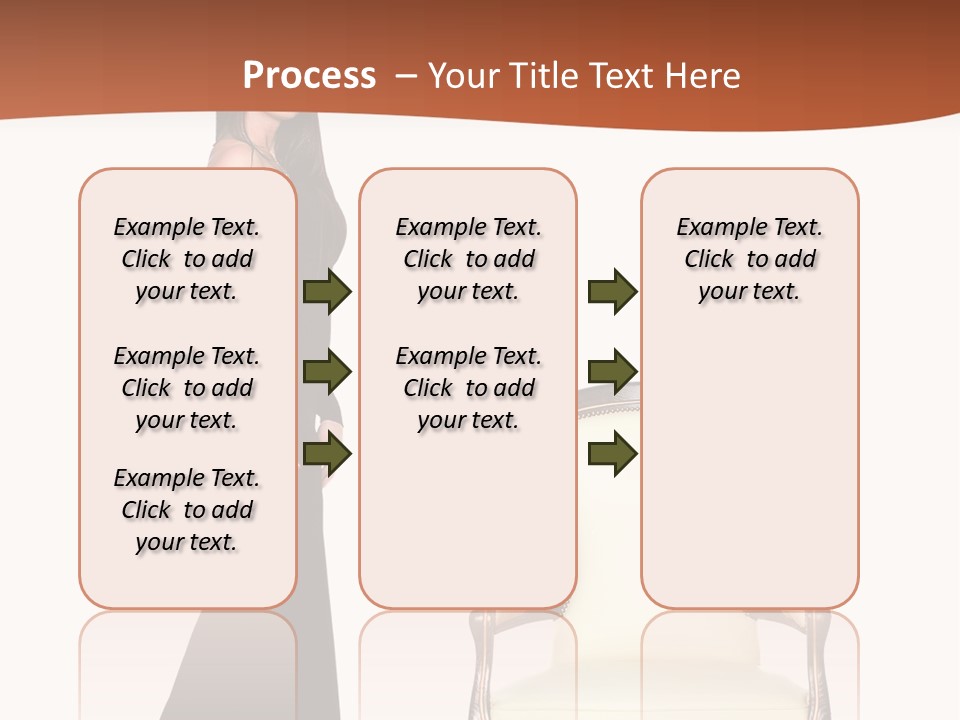Elegance Indoors Women PowerPoint Template