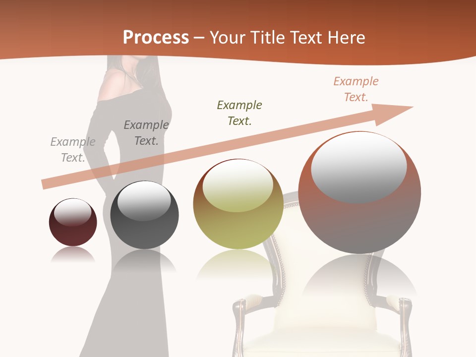 Elegance Indoors Women PowerPoint Template