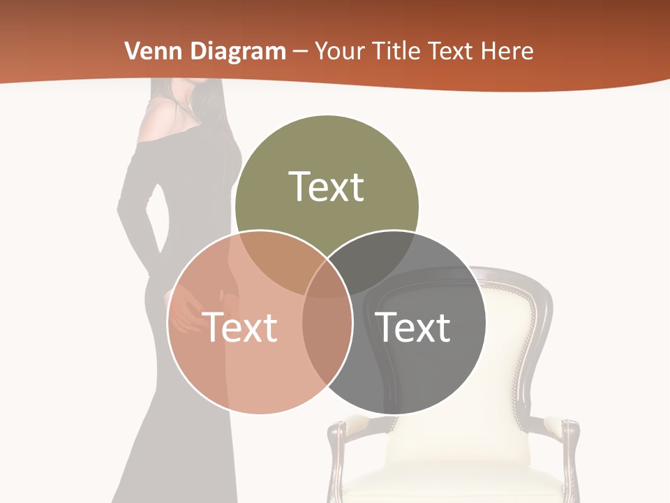 Elegance Indoors Women PowerPoint Template