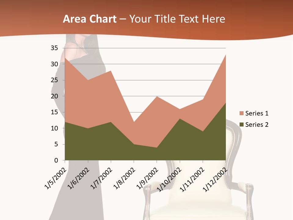 Elegance Indoors Women PowerPoint Template