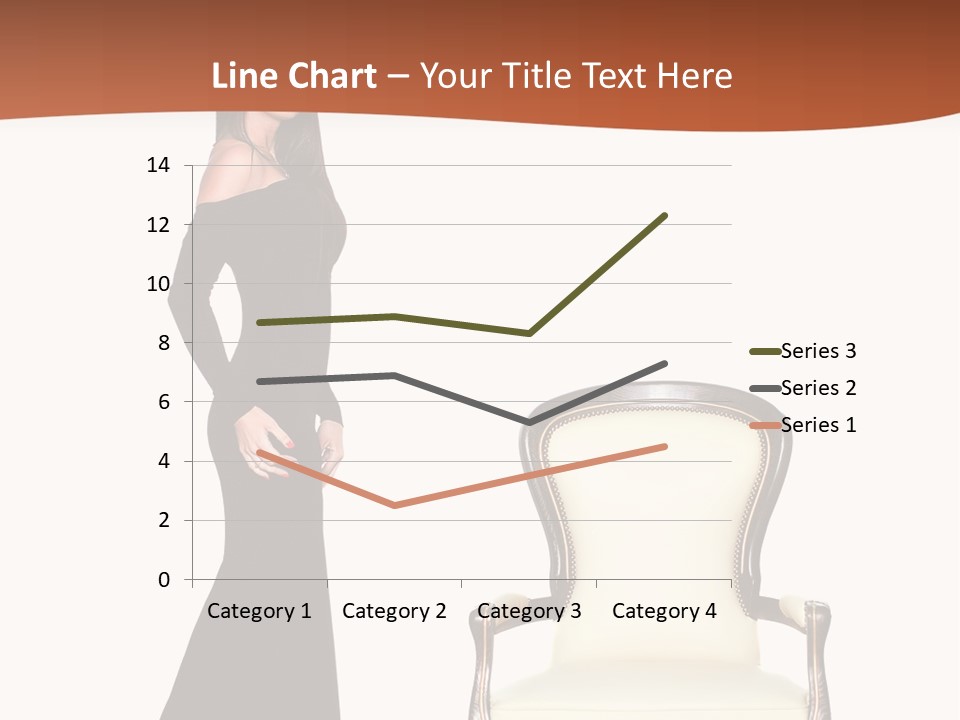 Elegance Indoors Women PowerPoint Template