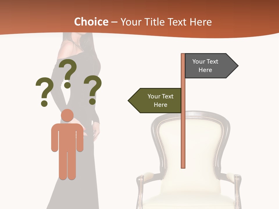 Elegance Indoors Women PowerPoint Template