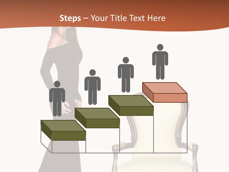 Elegance Indoors Women PowerPoint Template