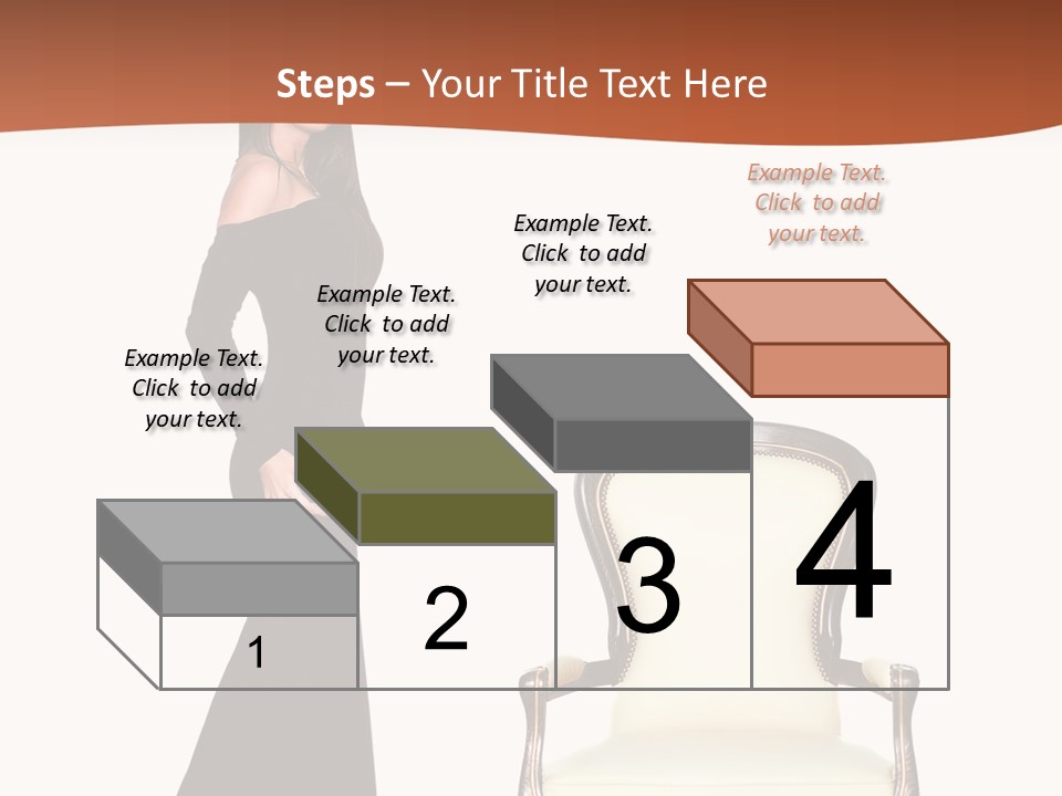 Elegance Indoors Women PowerPoint Template