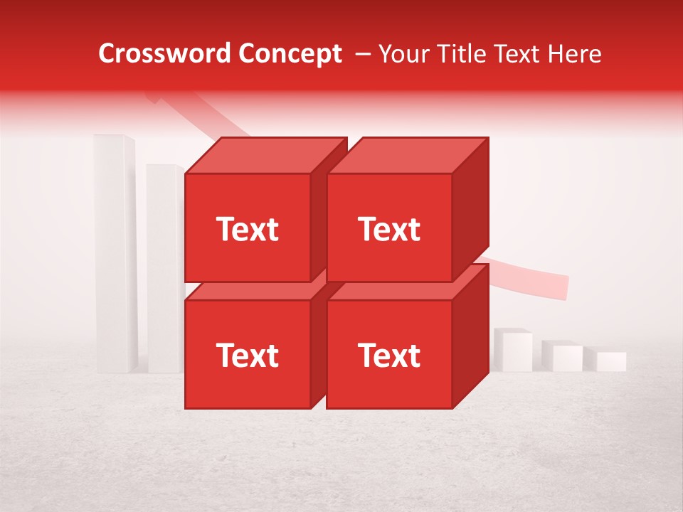 Arrow Moving Continental PowerPoint Template
