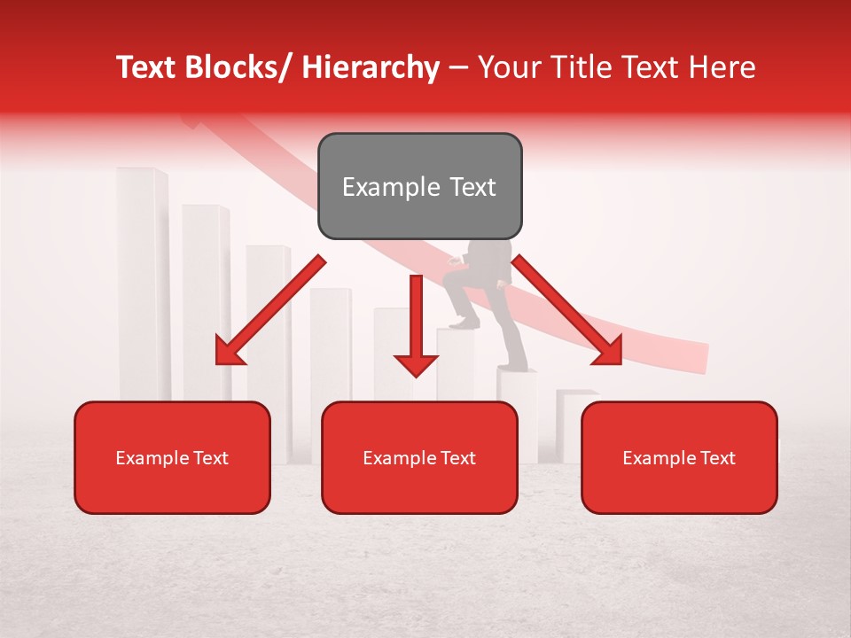 Arrow Moving Continental PowerPoint Template