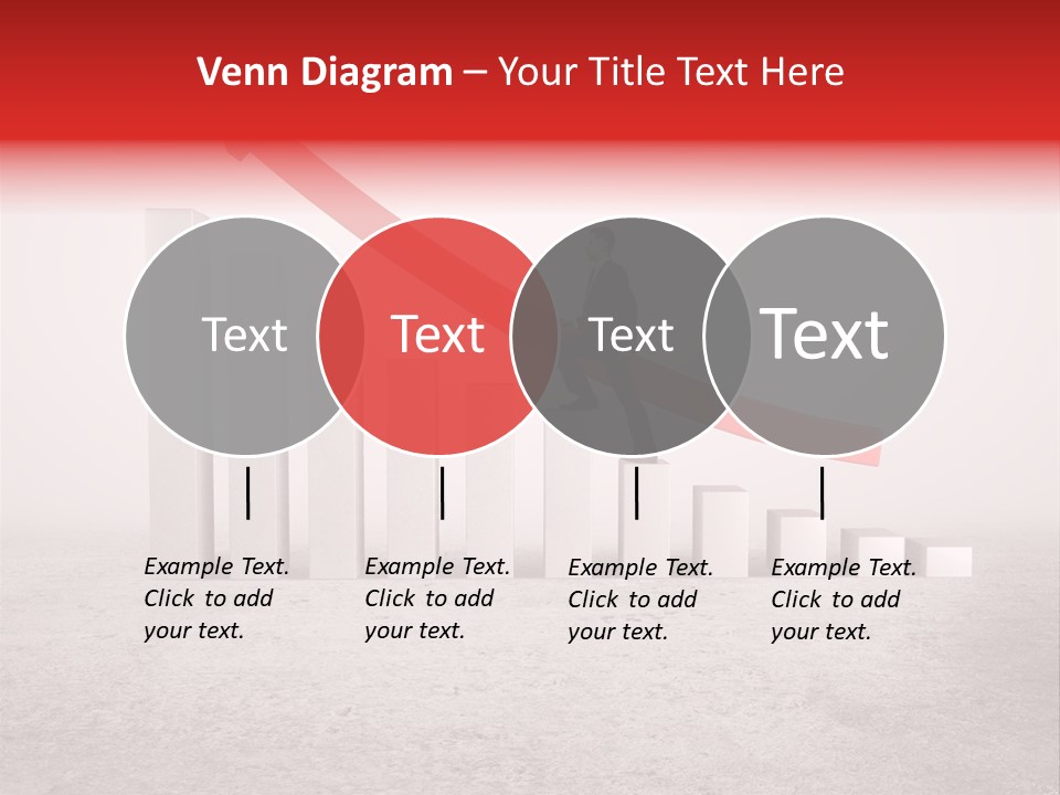 Arrow Moving Continental PowerPoint Template