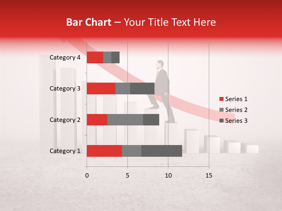 Arrow Moving Continental PowerPoint Template