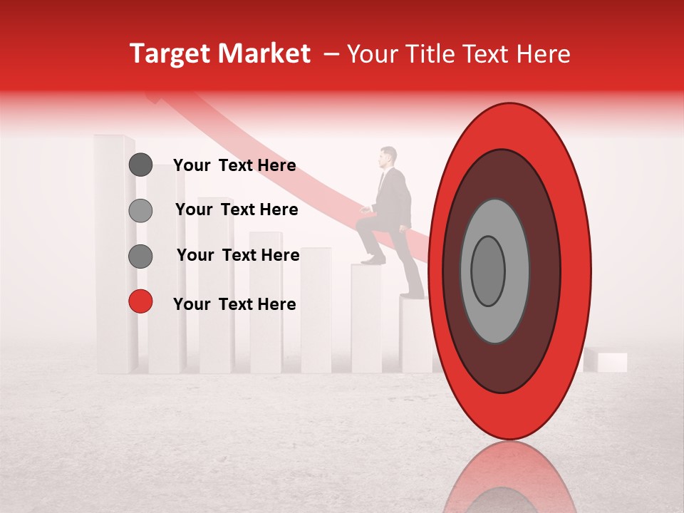 Arrow Moving Continental PowerPoint Template