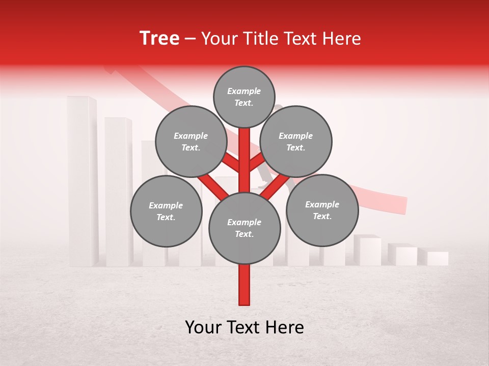 Arrow Moving Continental PowerPoint Template
