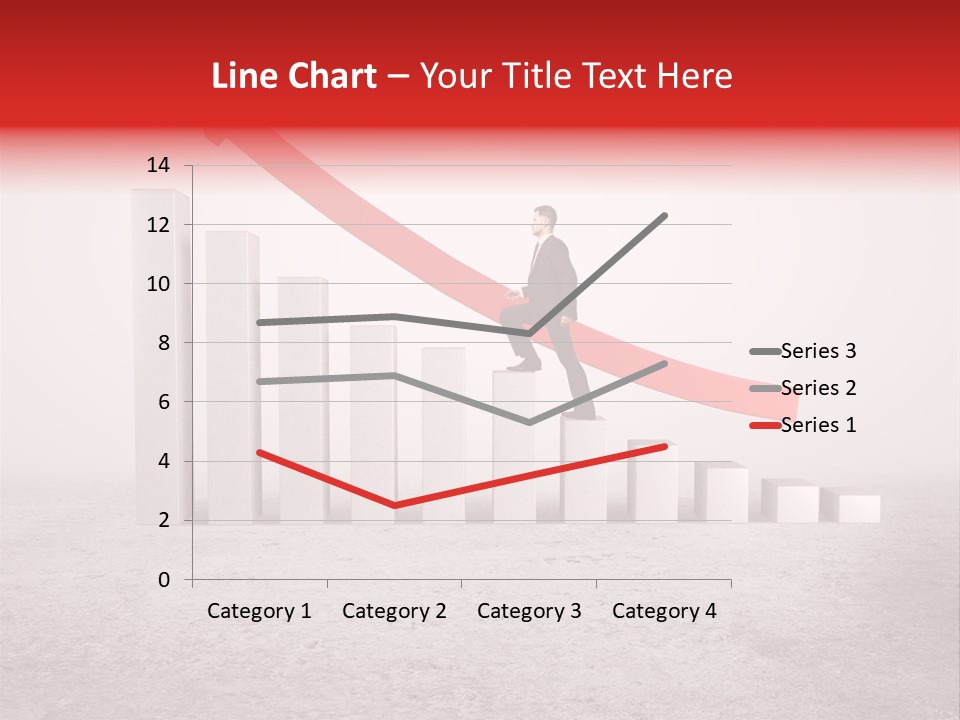 Arrow Moving Continental PowerPoint Template