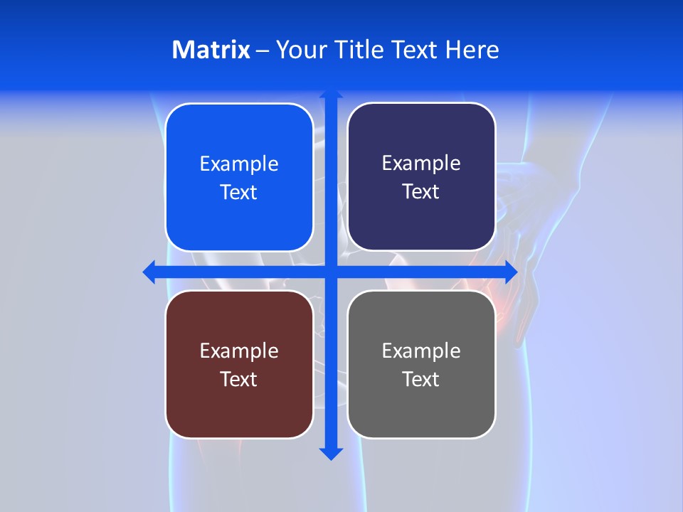 Leg Bone Medical PowerPoint Template