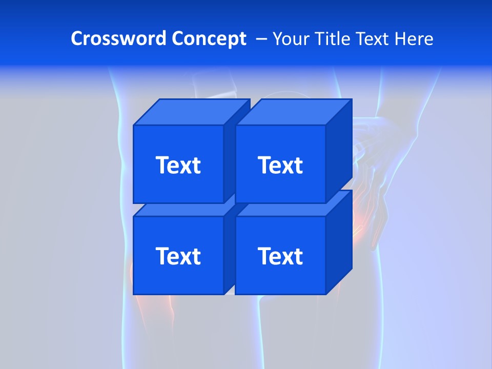Leg Bone Medical PowerPoint Template