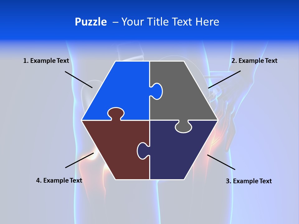 Leg Bone Medical PowerPoint Template