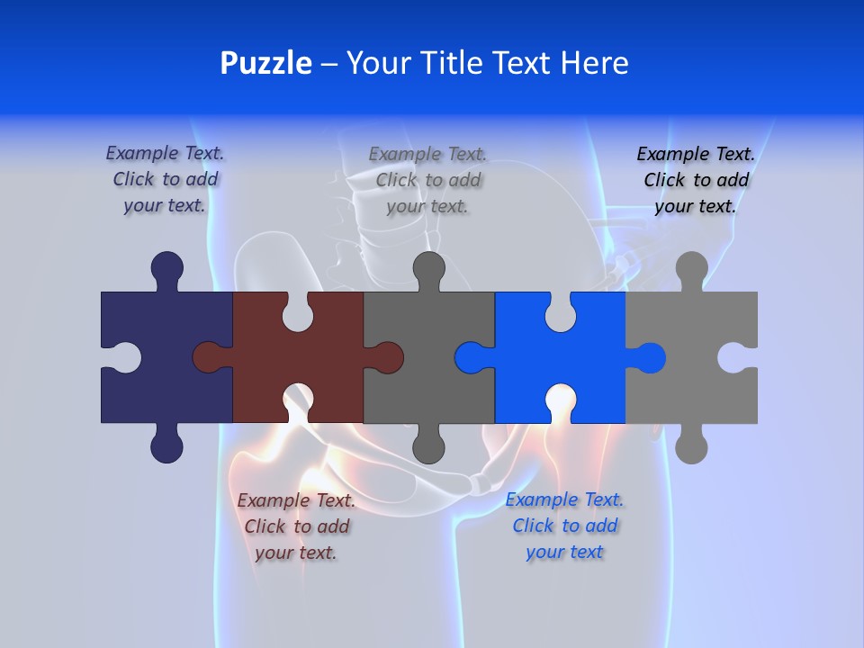 Leg Bone Medical PowerPoint Template