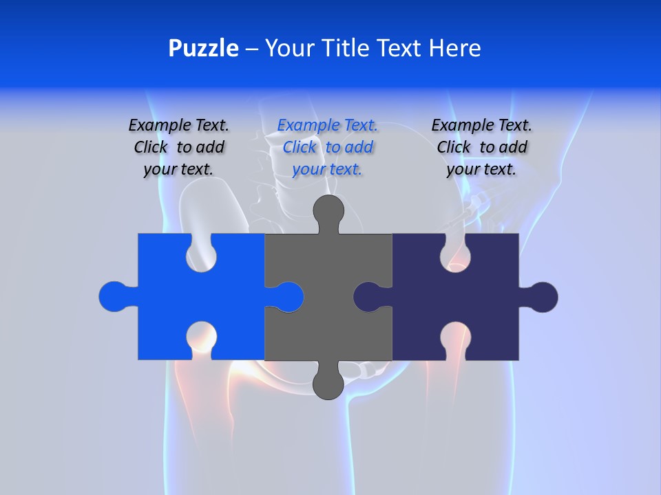 Leg Bone Medical PowerPoint Template