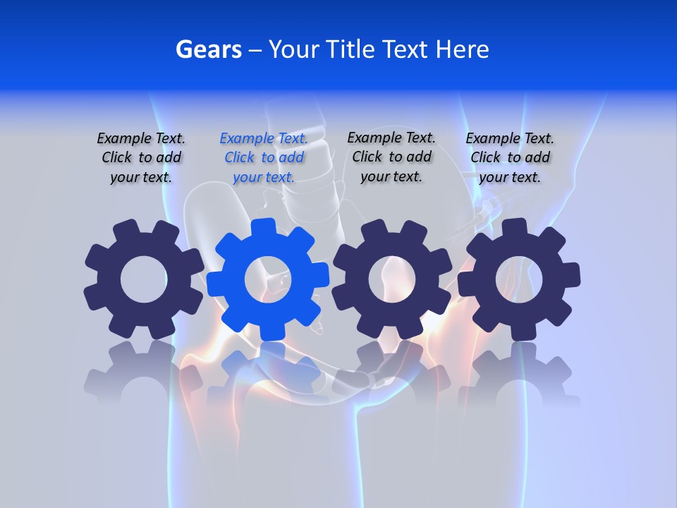 Leg Bone Medical PowerPoint Template