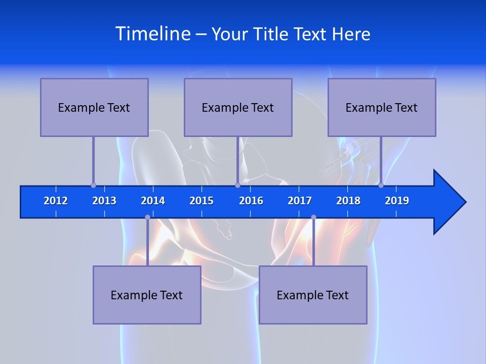Leg Bone Medical PowerPoint Template