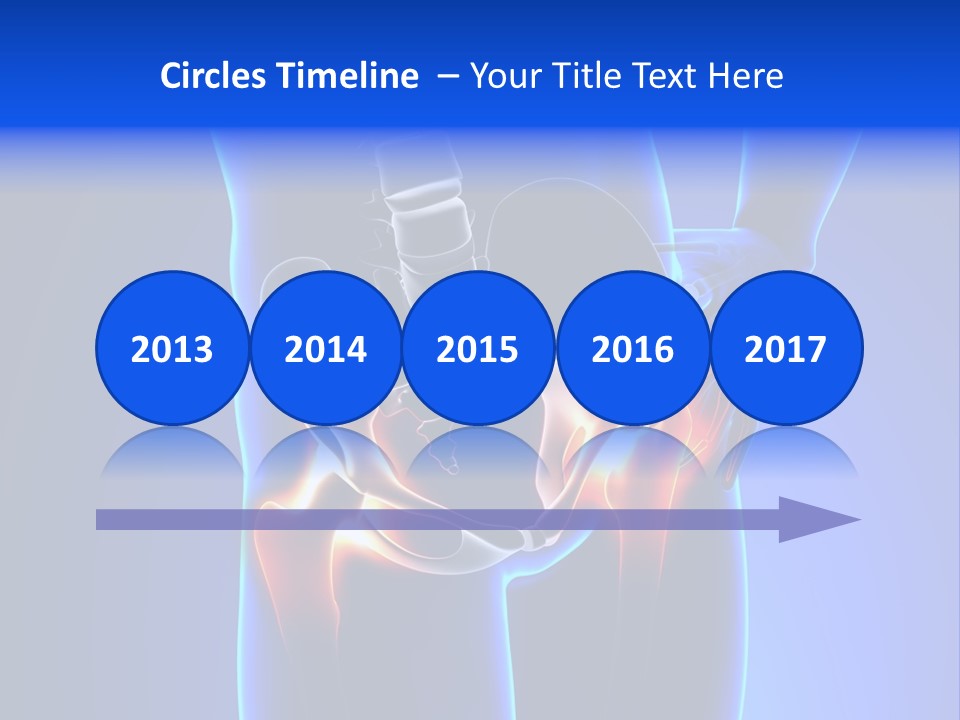 Leg Bone Medical PowerPoint Template