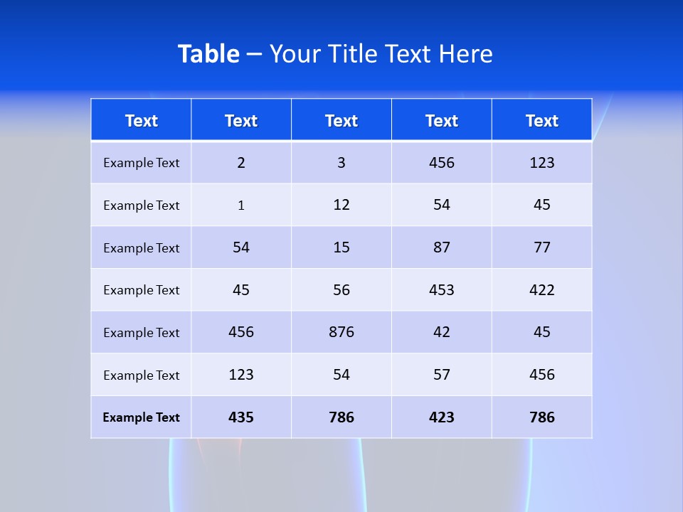 Leg Bone Medical PowerPoint Template