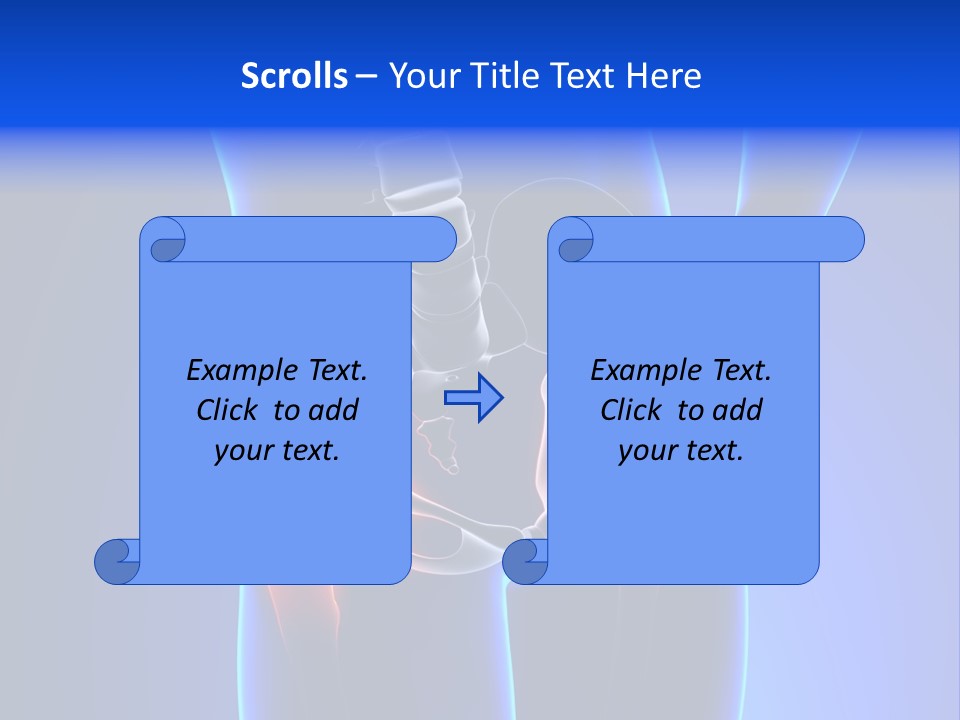 Leg Bone Medical PowerPoint Template