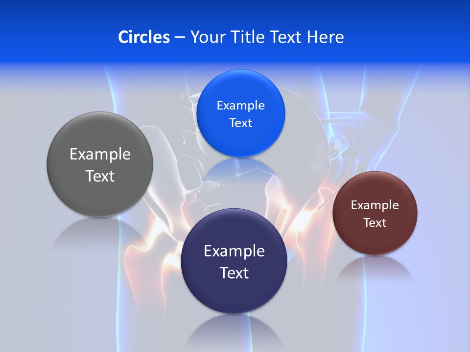Leg Bone Medical PowerPoint Template