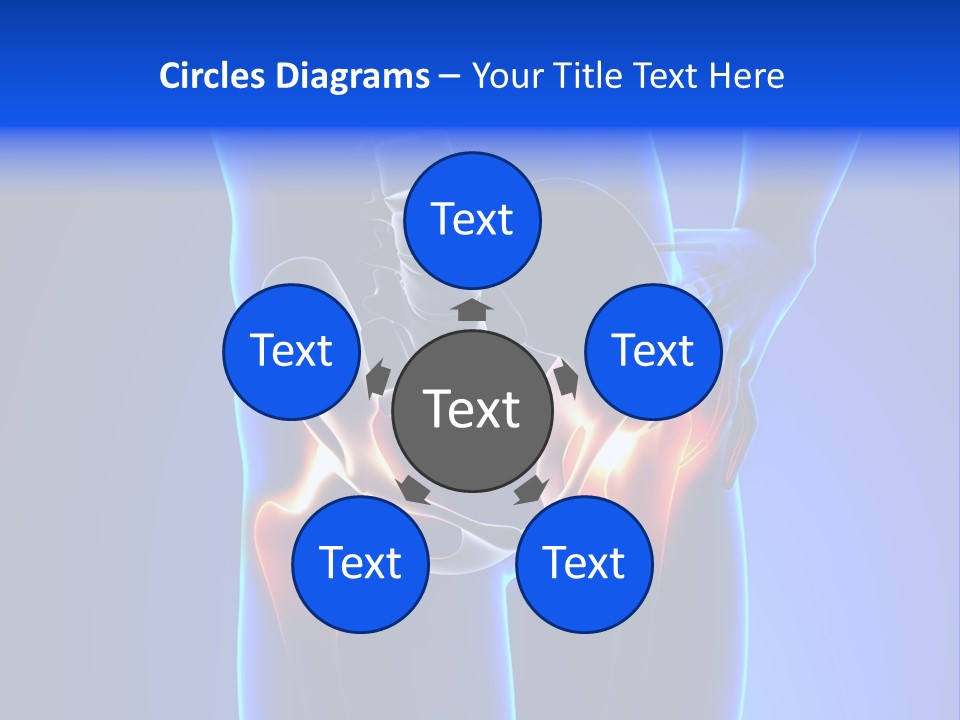 Leg Bone Medical PowerPoint Template