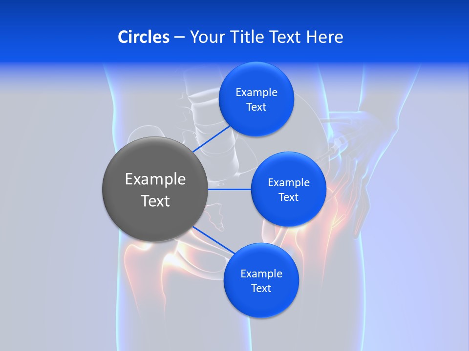 Leg Bone Medical PowerPoint Template