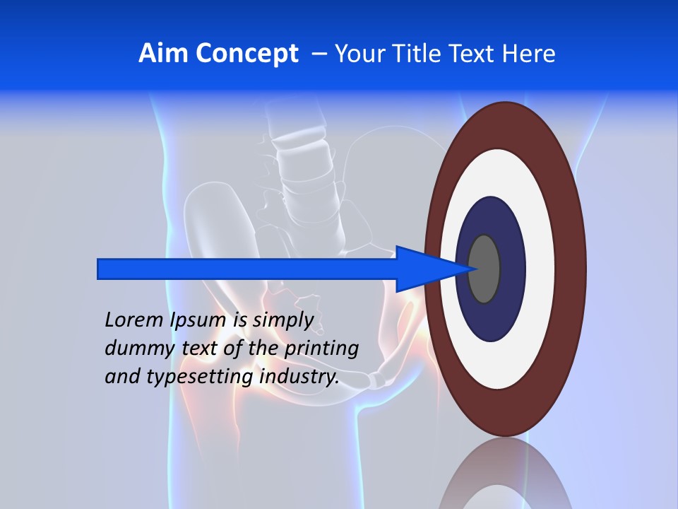 Leg Bone Medical PowerPoint Template