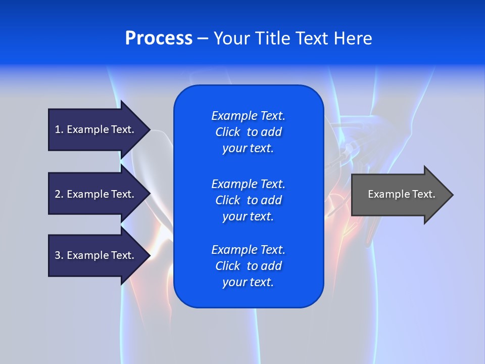 Leg Bone Medical PowerPoint Template