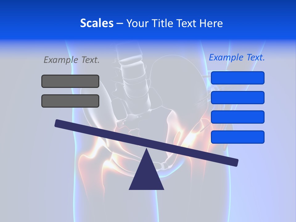 Leg Bone Medical PowerPoint Template