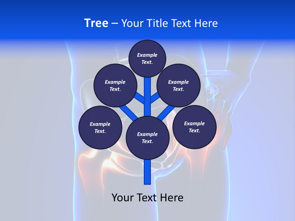 Leg Bone Medical PowerPoint Template