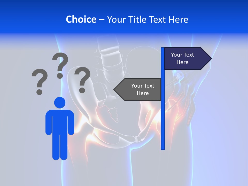 Leg Bone Medical PowerPoint Template