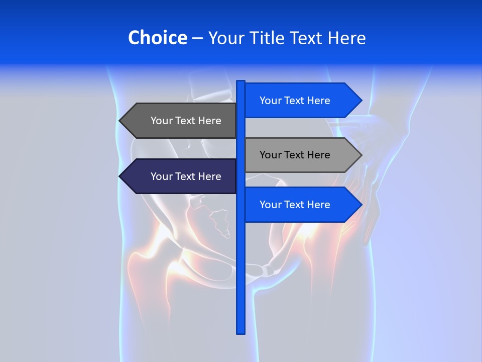 Leg Bone Medical PowerPoint Template