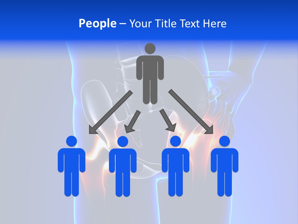 Leg Bone Medical PowerPoint Template
