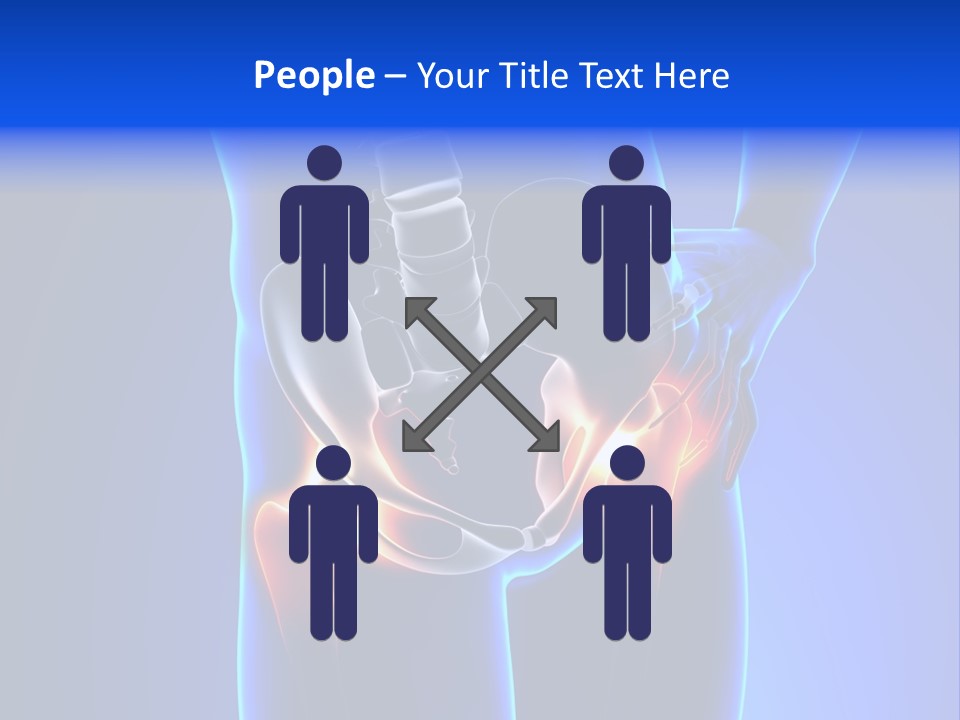 Leg Bone Medical PowerPoint Template