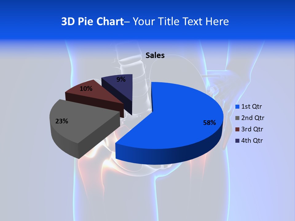 Leg Bone Medical PowerPoint Template