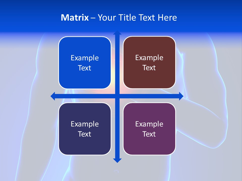 Businessman Human Heart Attack PowerPoint Template