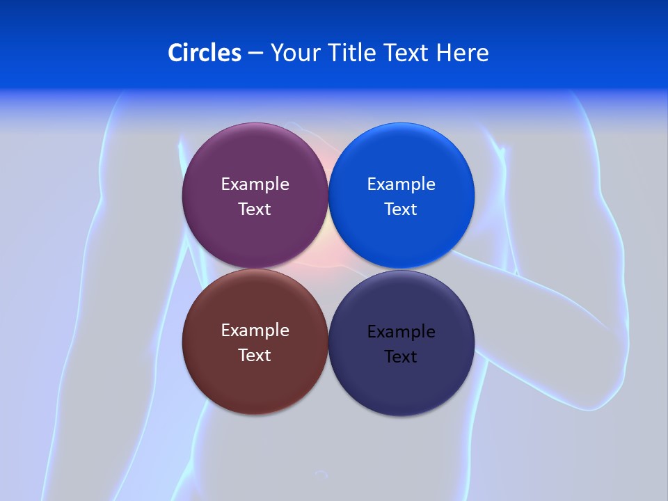 Businessman Human Heart Attack PowerPoint Template