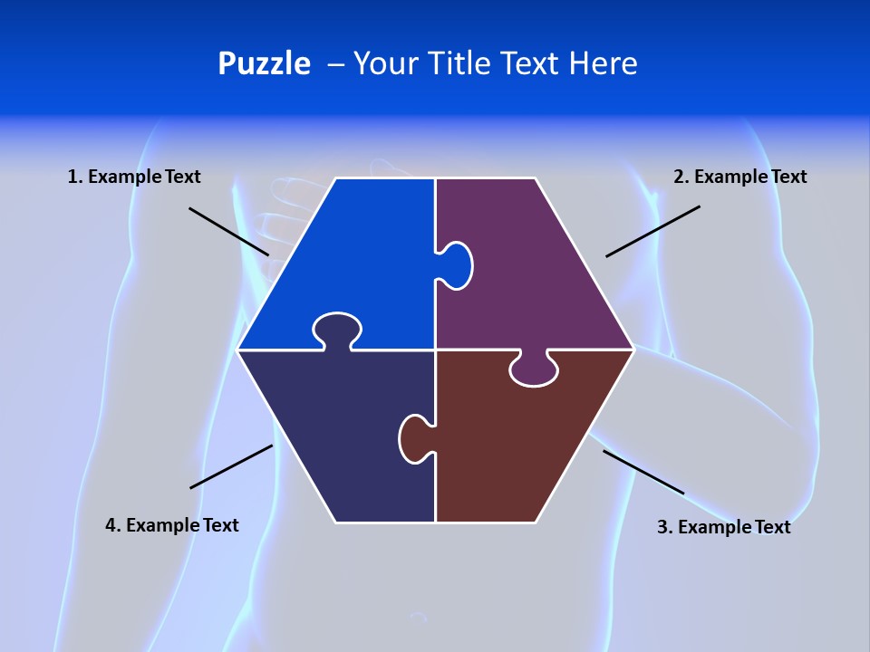 Businessman Human Heart Attack PowerPoint Template