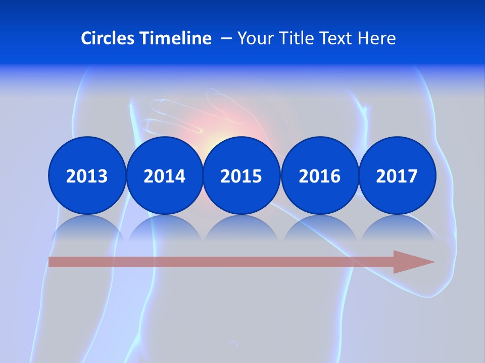 Businessman Human Heart Attack PowerPoint Template