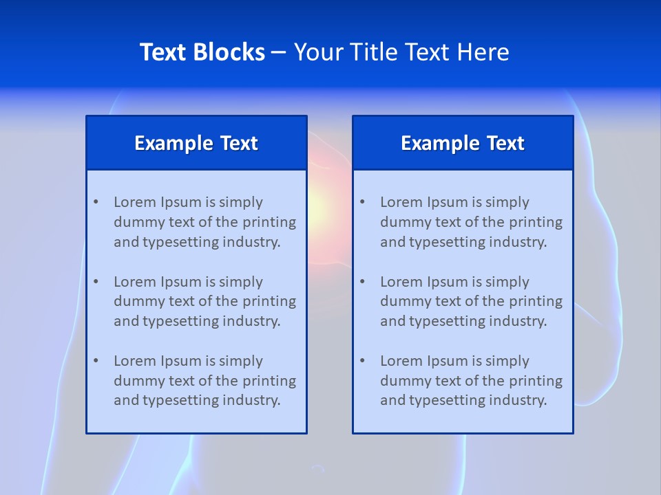 Businessman Human Heart Attack PowerPoint Template
