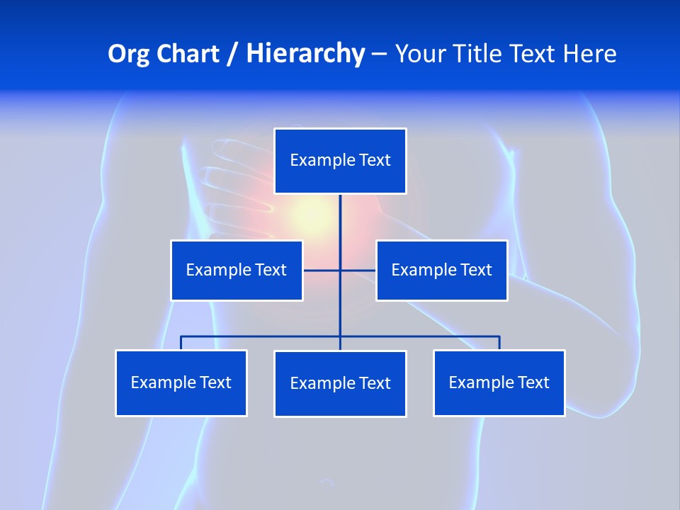 Businessman Human Heart Attack PowerPoint Template
