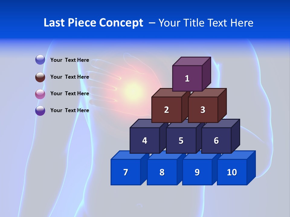 Businessman Human Heart Attack PowerPoint Template