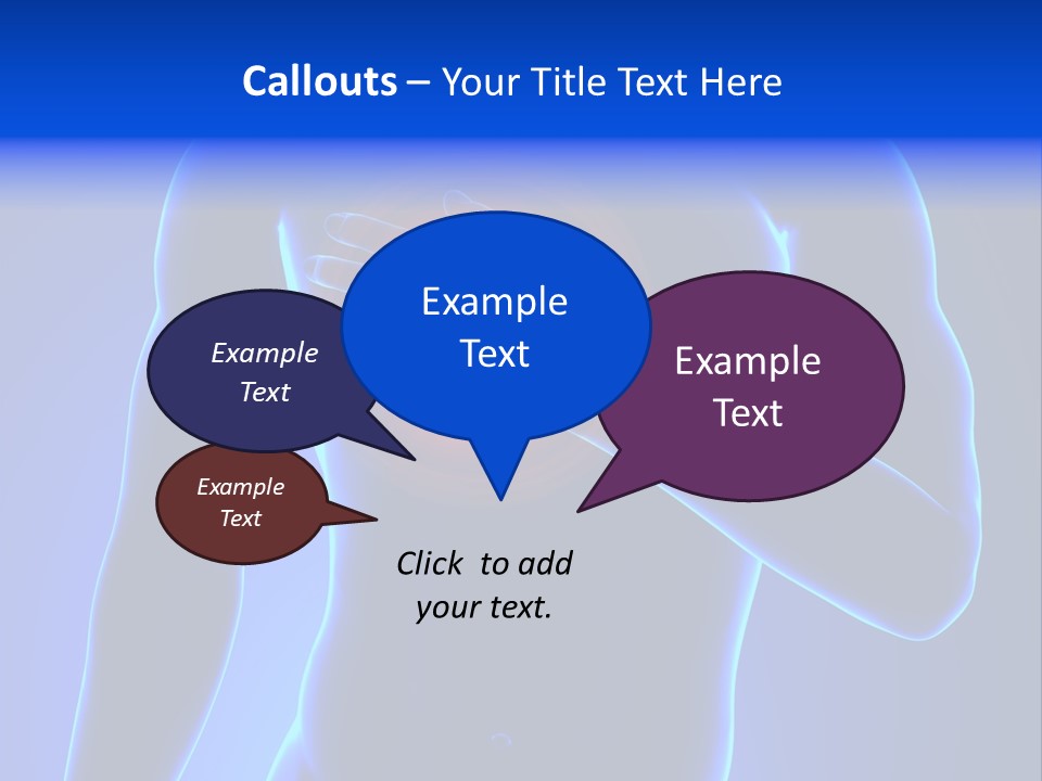 Businessman Human Heart Attack PowerPoint Template