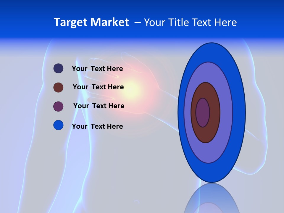 Businessman Human Heart Attack PowerPoint Template