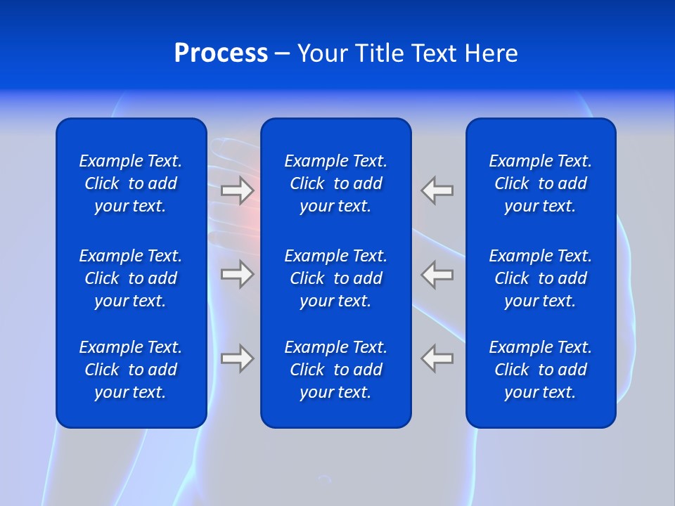 Businessman Human Heart Attack PowerPoint Template