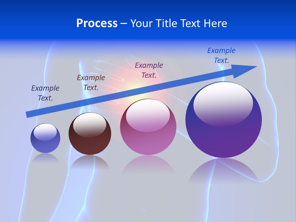 Businessman Human Heart Attack PowerPoint Template